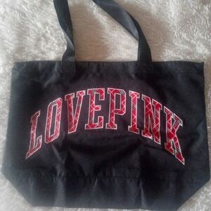 PINK Canvas Tote ❣️   NWOT